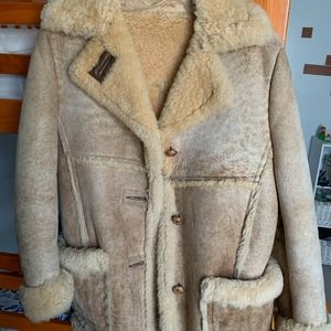 Vintage Schott Cowhide Sheep Shearling Lining Jacket